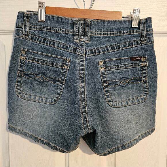 Woman's denim shorts with patch pockets size 6 - Picture 4 of 6